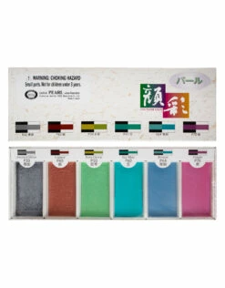 AITOH Gansai Watercolors, Unusual Metallic Set Of 6