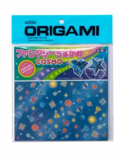 Aitoh Origami Paper, Fantasy Spaceship, 24 Sheets