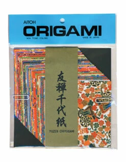 Aitoh Origami Paper, Miniature Yuzen Chiyogami, 40 Sheets