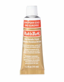 Amaco Rub N' Buff, European Gold 0.5oz