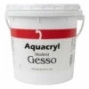 Aquacryl Gesso, White 1 Gallon 1 Aquacryl Gesso, White 1 Gallon -THE ART STORE CNY aquacryl aquacryl gesso white 1 gallon