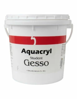 Aquacryl Gesso, White 1 Gallon
