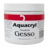Aquacryl Gesso, White 16.9oz 1 Aquacryl Gesso, White 16.9oz -THE ART STORE CNY aquacryl aquacryl gesso white 169oz