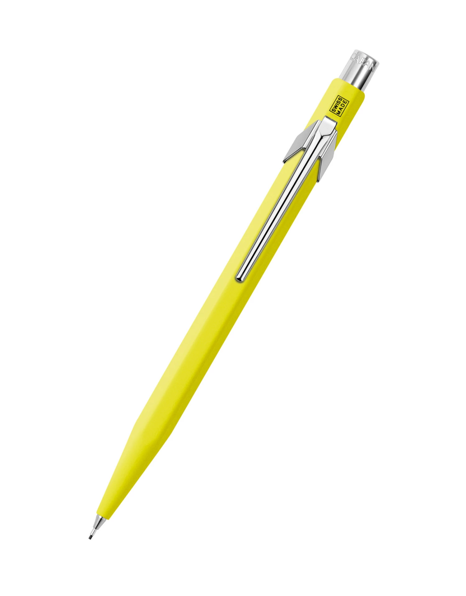 Caran D'Ache Caran D’Ache 844 Mechanical Pencil, Fluorescent Yellow 3 Caran D'Ache Caran D’Ache 844 Mechanical Pencil, Fluorescent Yellow