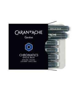Caran D'Ache Caran D’Ache Chromatic Ink Cartridge, Idyllic Blue