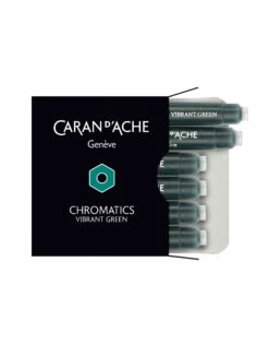 Caran D'Ache Caran D’Ache Chromatic Ink Cartridge, Vibrant Green