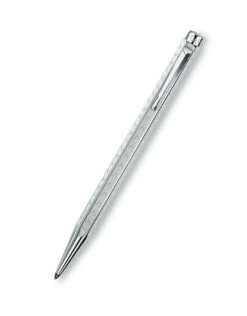 Caran D'Ache Caran D’Ache Ecridor Chevron Ballpoint Pen, Palladium-Coated