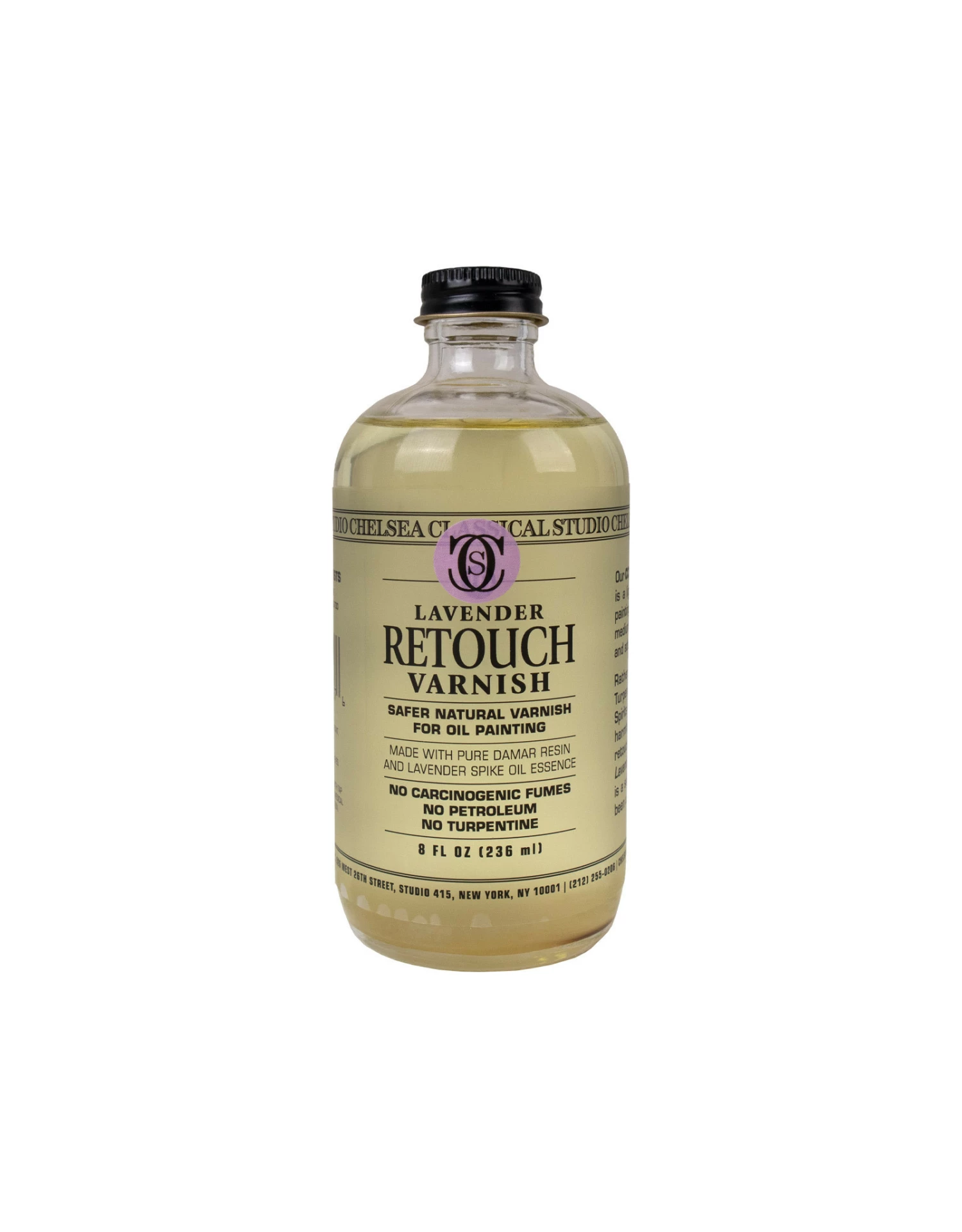 Chelsea Classical Studio Lavender Retouch Varnish, 8oz 3 Chelsea Classical Studio Lavender Retouch Varnish, 8oz