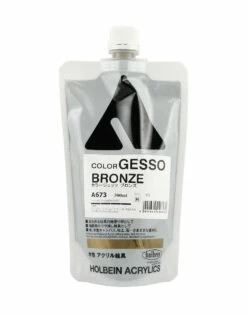 CLEARANCE Holbein GESSO Bronze 300ml Bag