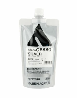 CLEARANCE Holbein GESSO Silver 300ml Bag