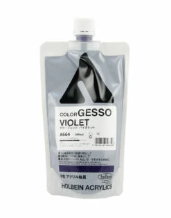 CLEARANCE Holbein GESSO Violet 300ml Bag