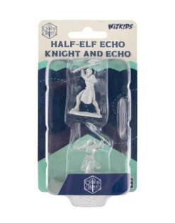 Critical Role Unpainted Miniatures: W01 Half-Elf Echo Knight And Echo Female