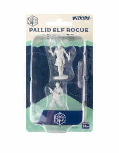 Critical Role Unpainted Miniatures: W01 Pallid Elf Rogue And Bard Male