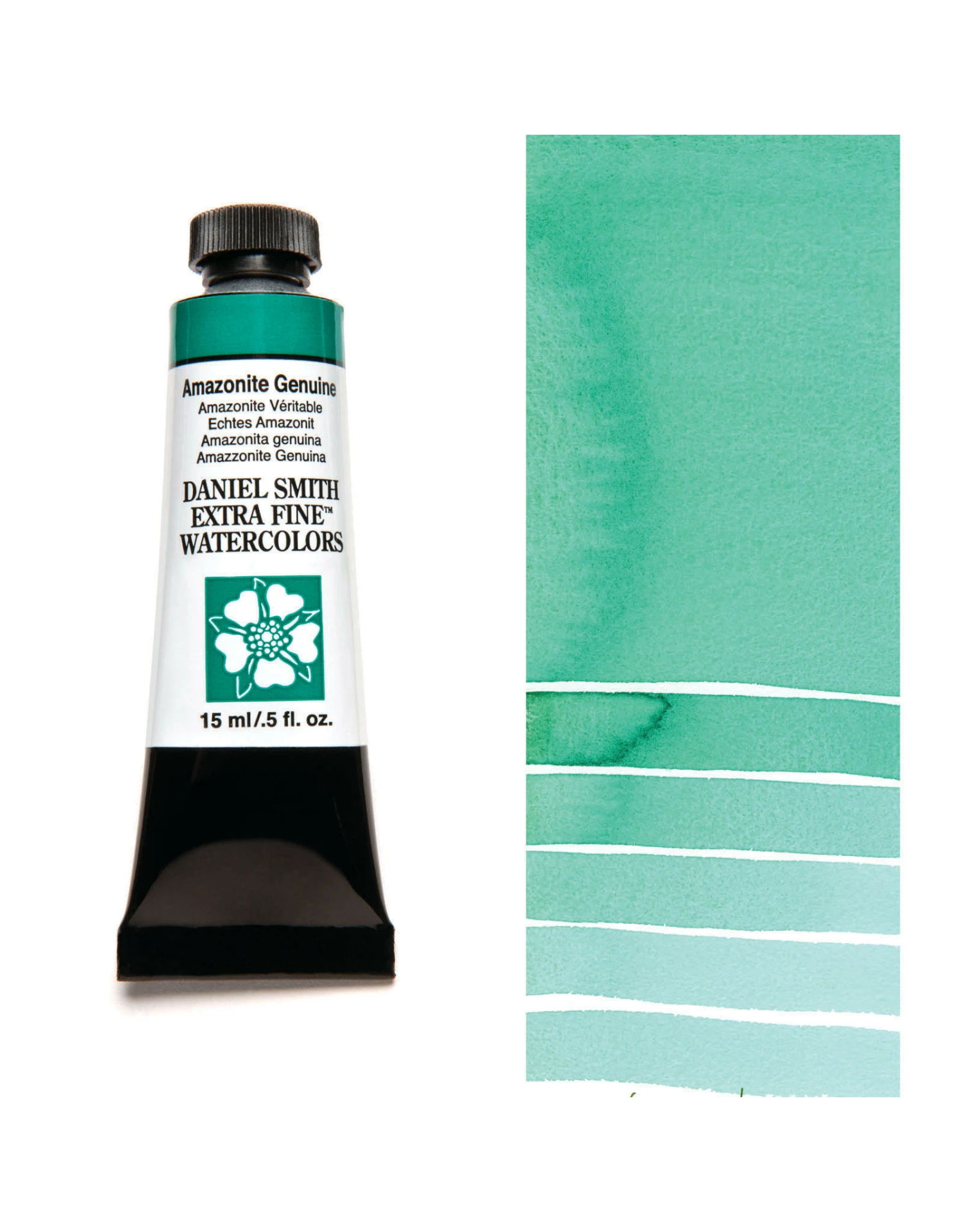 Daniel Smith Extra Fine Watercolors, Amazonite Genuine 15ml 3 Daniel Smith Extra Fine Watercolors, Amazonite Genuine 15ml