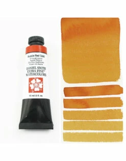 Daniel Smith Extra Fine Watercolors, Aussie Red Gold 15ml