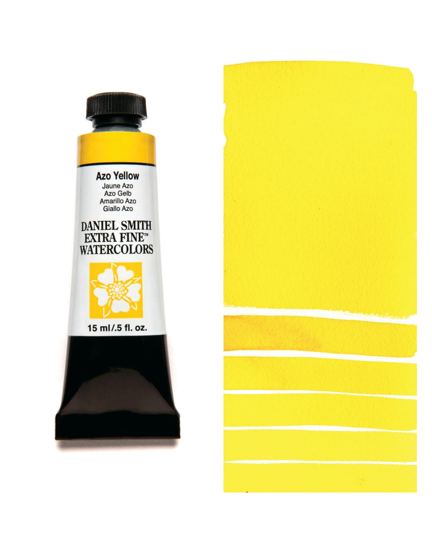 Daniel Smith Extra Fine Watercolors, Azo Yellow 15ml 3 Daniel Smith Extra Fine Watercolors, Azo Yellow 15ml