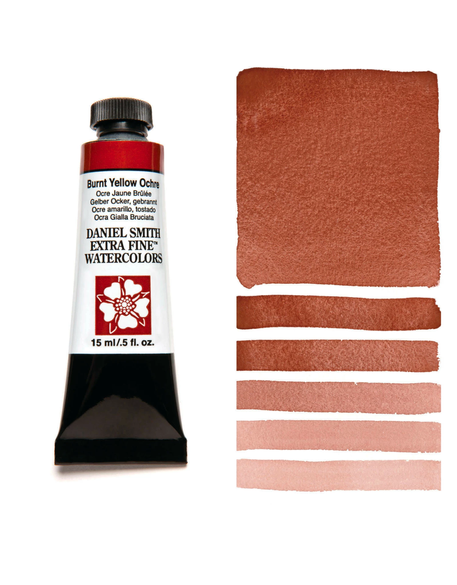 Daniel Smith Extra Fine Watercolors, Burnt Yellow Ochre 15ml 3 Daniel Smith Extra Fine Watercolors, Burnt Yellow Ochre 15ml