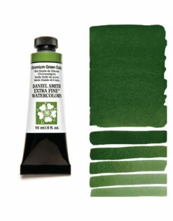 Daniel Smith Extra Fine Watercolors, Chromium Green Oxide 15ml