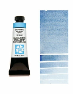 Daniel Smith Extra Fine Watercolors, Cerulean Blue 15ml