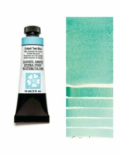 Daniel Smith Extra Fine Watercolors, Cobalt Teal Blue 15ml