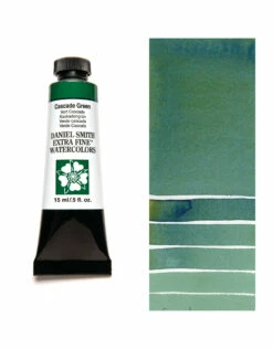 Daniel Smith Extra Fine Watercolors, Cascade Green 15ml
