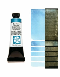 Daniel Smith Extra Fine Watercolors, Duochrome Cabo Blue 15ml