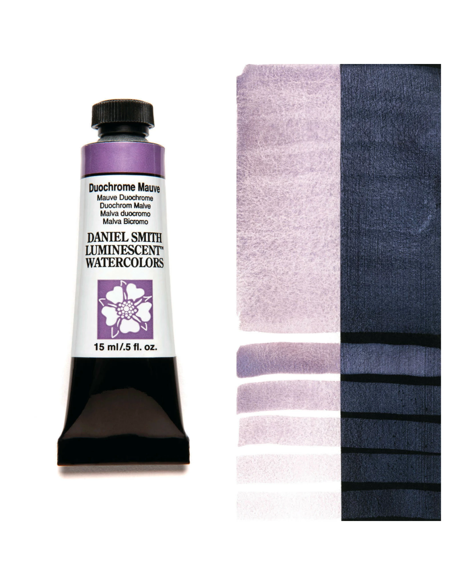 Daniel Smith Extra Fine Watercolors, Duochrome Mauve 15ml 3 Daniel Smith Extra Fine Watercolors, Duochrome Mauve 15ml