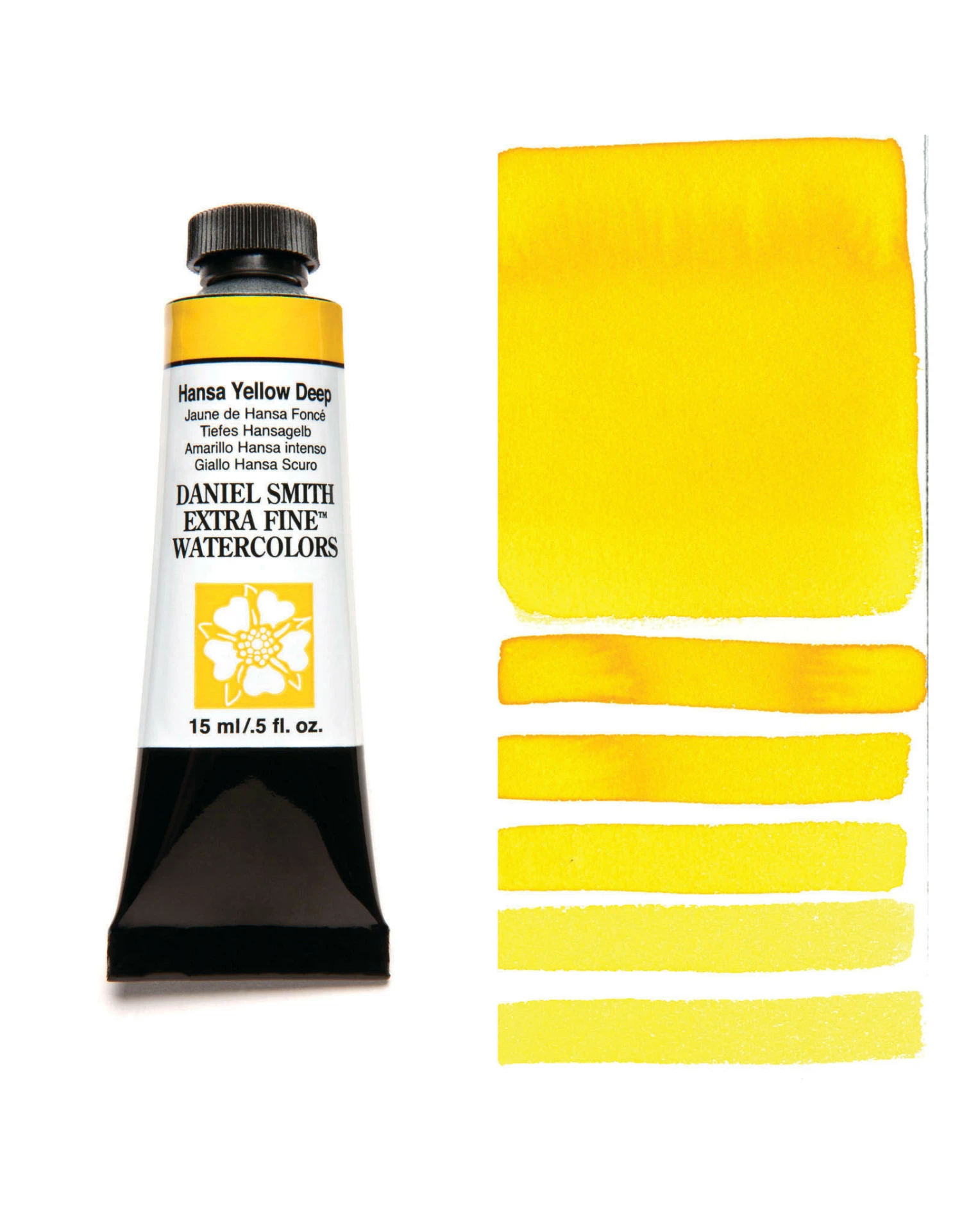 Daniel Smith Extra Fine Watercolors, Hansa Yellow Deep 15ml 3 Daniel Smith Extra Fine Watercolors, Hansa Yellow Deep 15ml