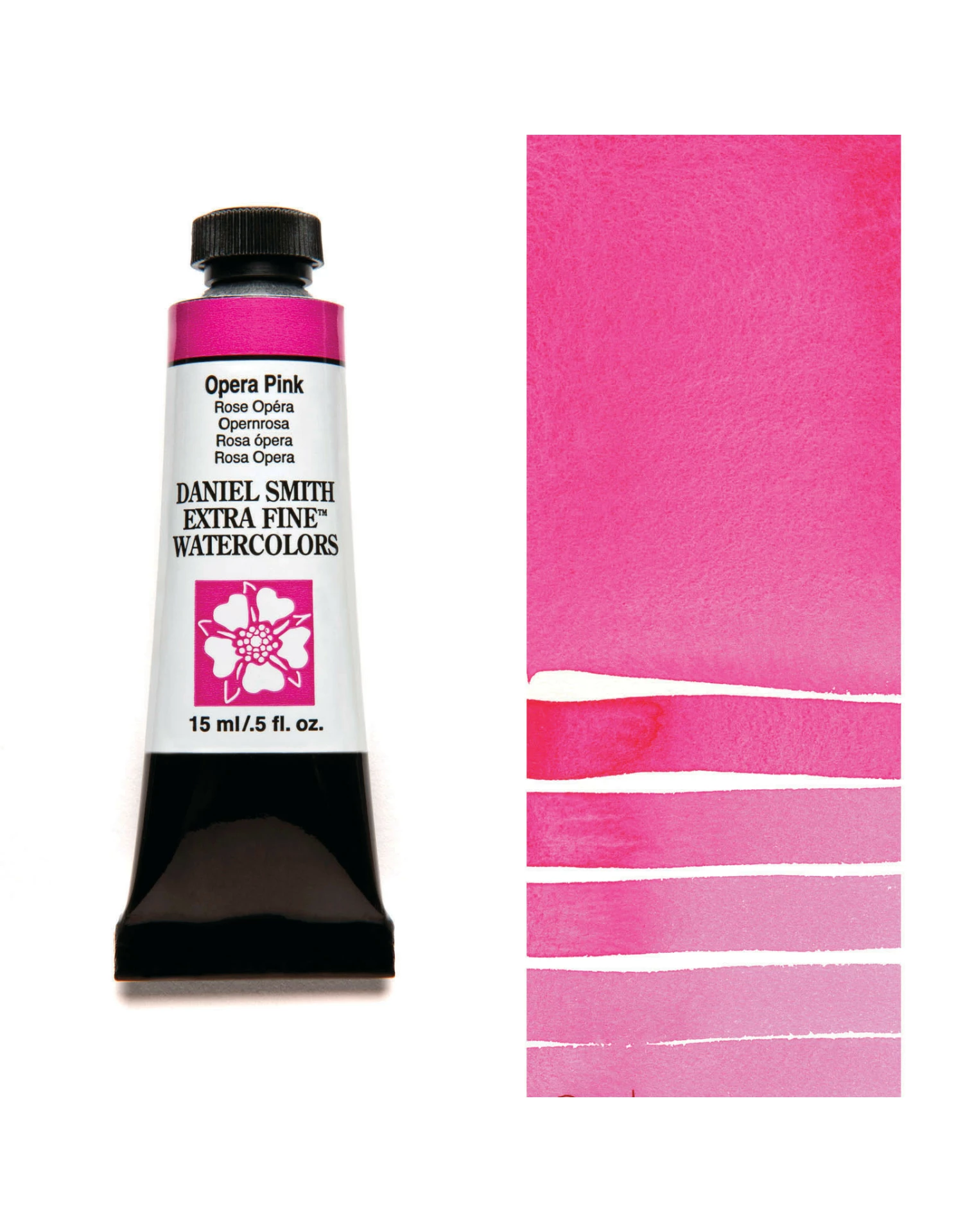 Daniel Smith Extra Fine Watercolors, Opera Pink 15ml 3 Daniel Smith Extra Fine Watercolors, Opera Pink 15ml