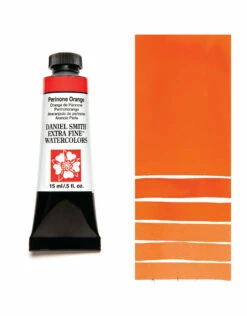 Daniel Smith Extra Fine Watercolors, Perinone Orange 15ml