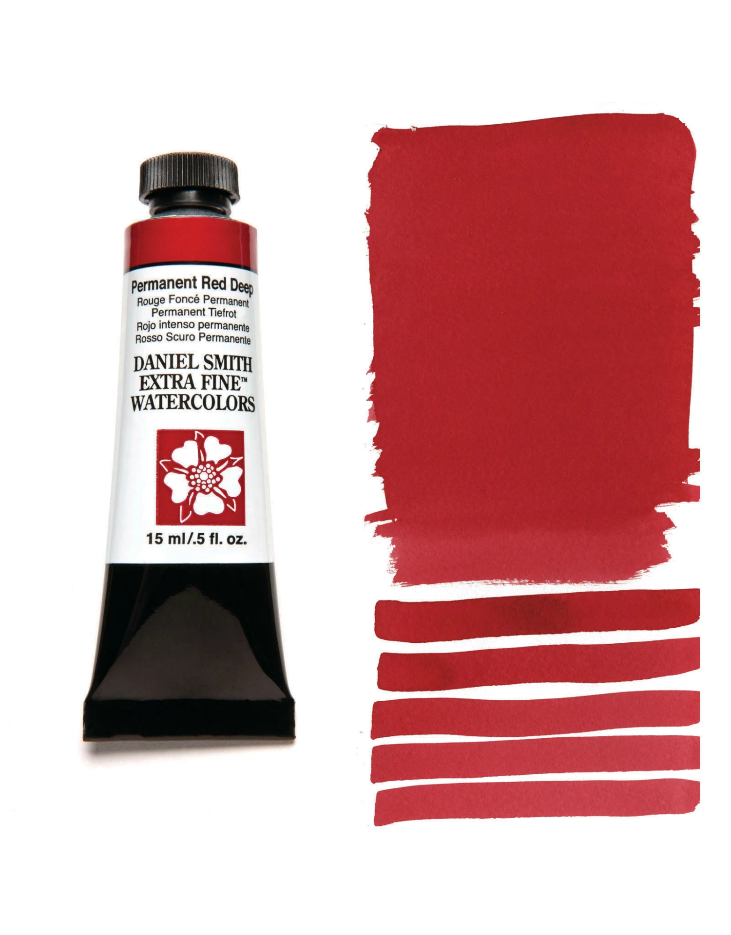 Daniel Smith Extra Fine Watercolors, Permanent Red Deep 15ml 3 Daniel Smith Extra Fine Watercolors, Permanent Red Deep 15ml