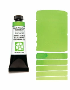Daniel Smith Extra Fine Watercolors, Phthalo Yellow Green 15ml