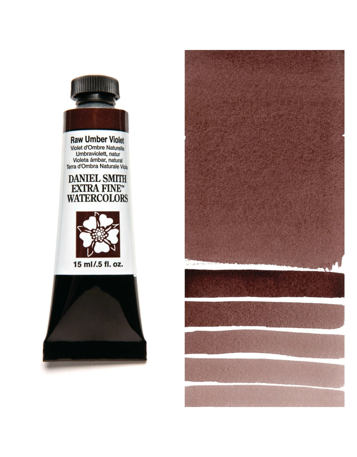 Daniel Smith Extra Fine Watercolors, Raw Umber Violet 15ml 3 Daniel Smith Extra Fine Watercolors, Raw Umber Violet 15ml