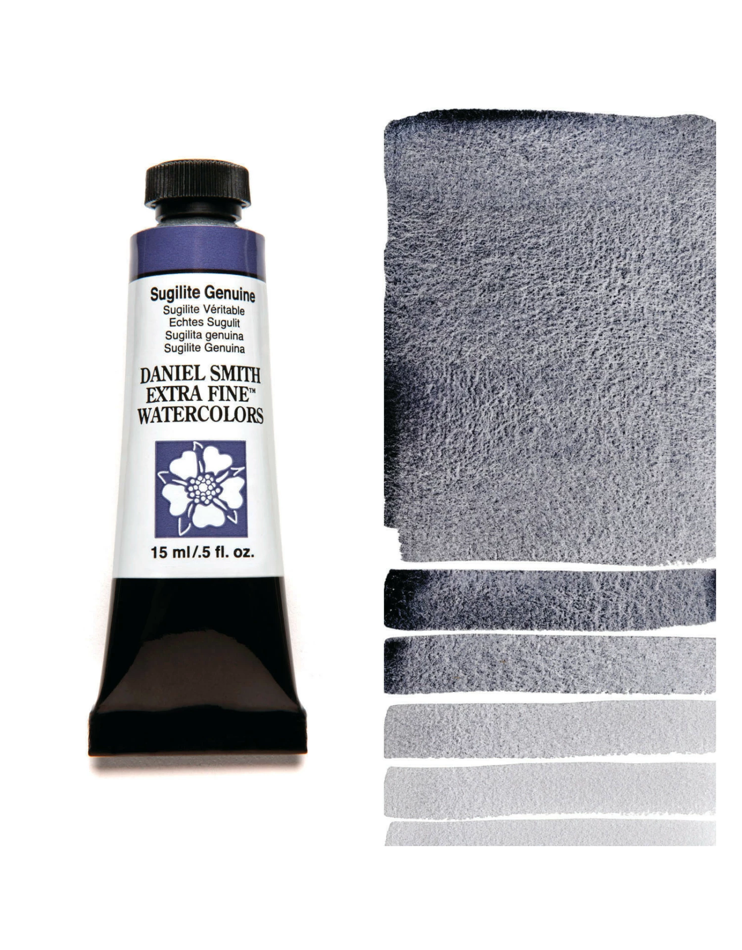 Daniel Smith Extra Fine Watercolors, Sugilite Genuine 15ml 3 Daniel Smith Extra Fine Watercolors, Sugilite Genuine 15ml