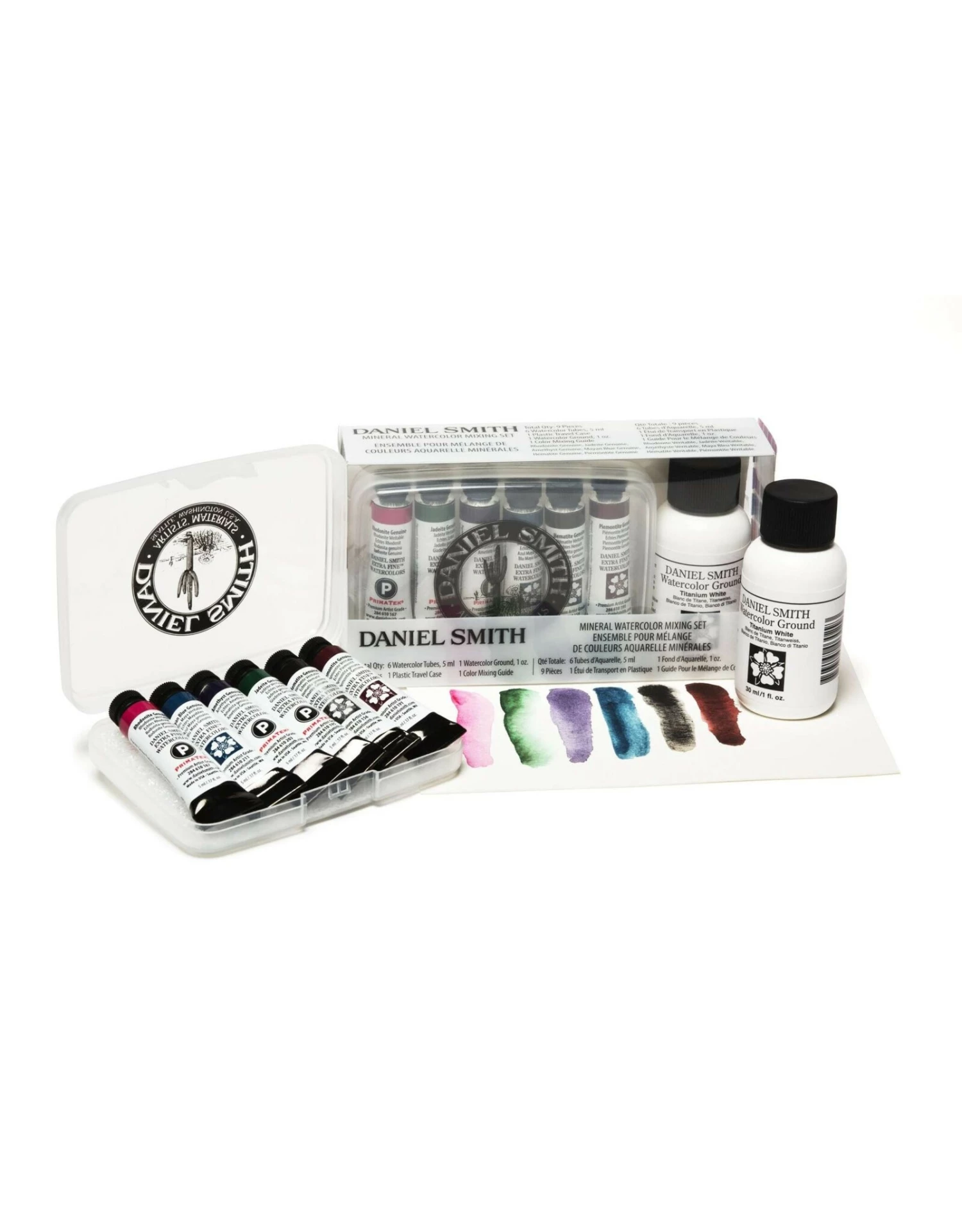 Daniel Smith Minerals Mixing Set - 6 PrimaTek Tubes With 1oz Watercolor Ground 3 Daniel Smith Minerals Mixing Set - 6 PrimaTek Tubes With 1oz Watercolor Ground