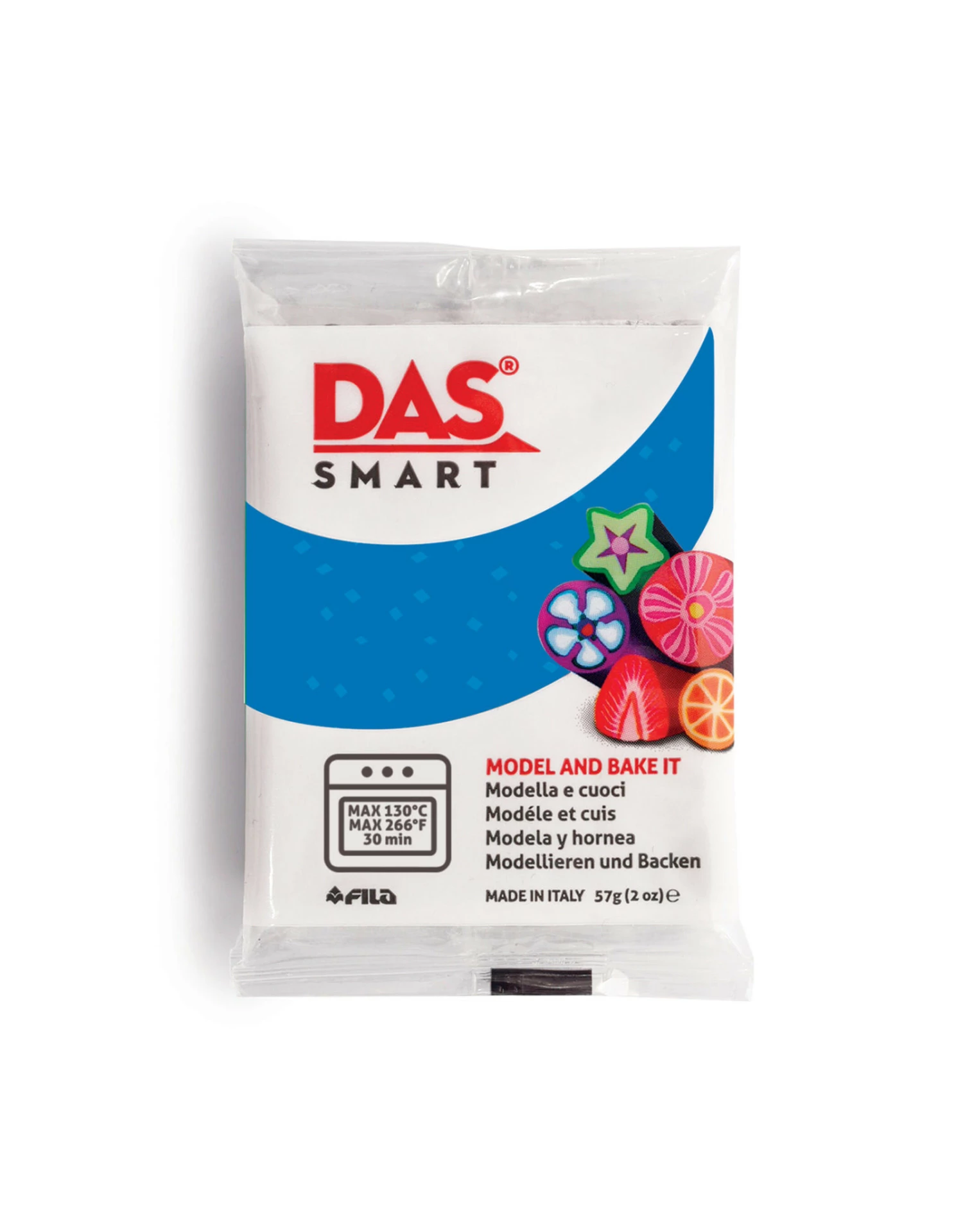 DAS Smart Clay, Blue Glitter 2oz 3 DAS Smart Clay, Blue Glitter 2oz