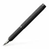 Faber-Castell Essentio Fountain Pen, Black Aluminum (M) 1 Faber-Castell Essentio Fountain Pen, Black Aluminum (M) -THE ART STORE CNY faber castell essentio fountain pen black aluminum
