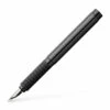 Faber-Castell Essentio Fountain Pen, Black Carbon (M) 1 Faber-Castell Essentio Fountain Pen, Black Carbon (M) -THE ART STORE CNY faber castell essentio fountain pen black carbon m