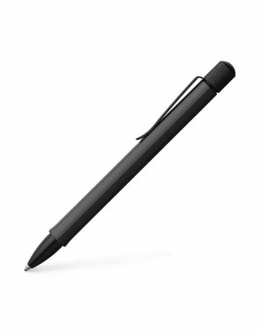 Faber-Castell Hexo Ballpoint Pen, Black (B) 2 Faber-Castell Hexo Ballpoint Pen, Black (B) -THE ART STORE CNY faber castell faber castell hexo ballpoint pen bla