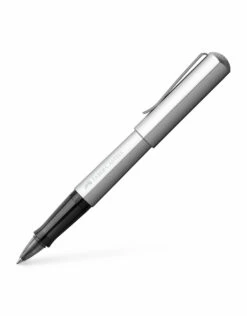 Faber-Castell Hexo Rollerball Pen, Silver