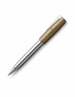 Faber-Castell Loom Rollerball Pen, Metallic Olive Green