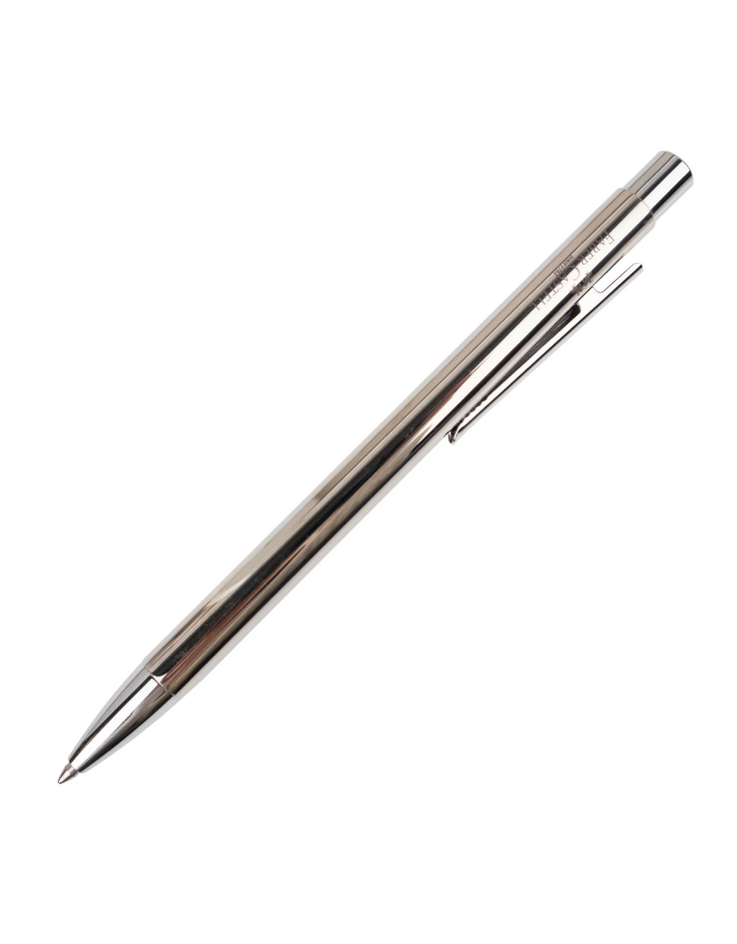 Faber-Castell NEO Slim Ballpoint Pen, Polished Stainless Steel (M) 3 Faber-Castell NEO Slim Ballpoint Pen, Polished Stainless Steel (M)