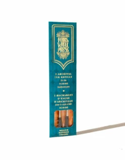 Ferris Wheel Press Scribe Ballpoint Pen Refill, Black Tie Set Of 2