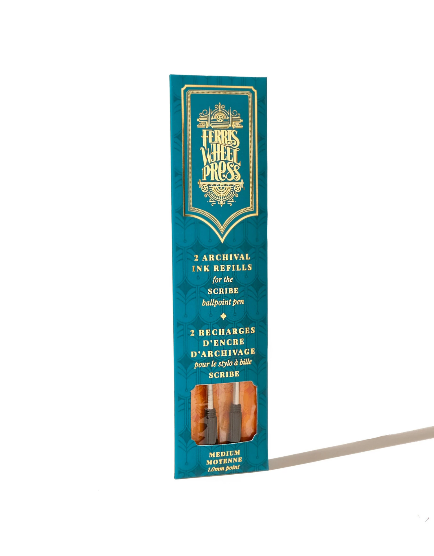 Ferris Wheel Press Scribe Ballpoint Pen Refill, Jelly Bean Blue Set Of 2 3 Ferris Wheel Press Scribe Ballpoint Pen Refill, Jelly Bean Blue Set Of 2