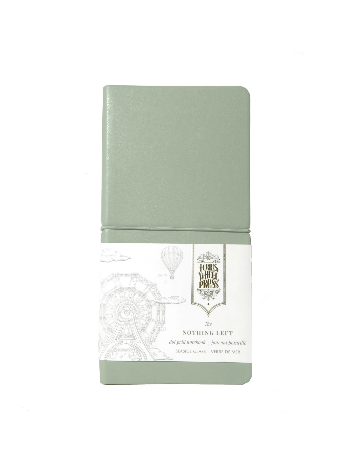 Nothing Left Fether Notebook Seaside 8.5" X 4" 3 Nothing Left Fether Notebook Seaside 8.5" X 4"