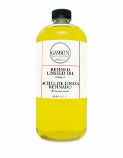 Gamblin Refined Linseed Oil, 32oz