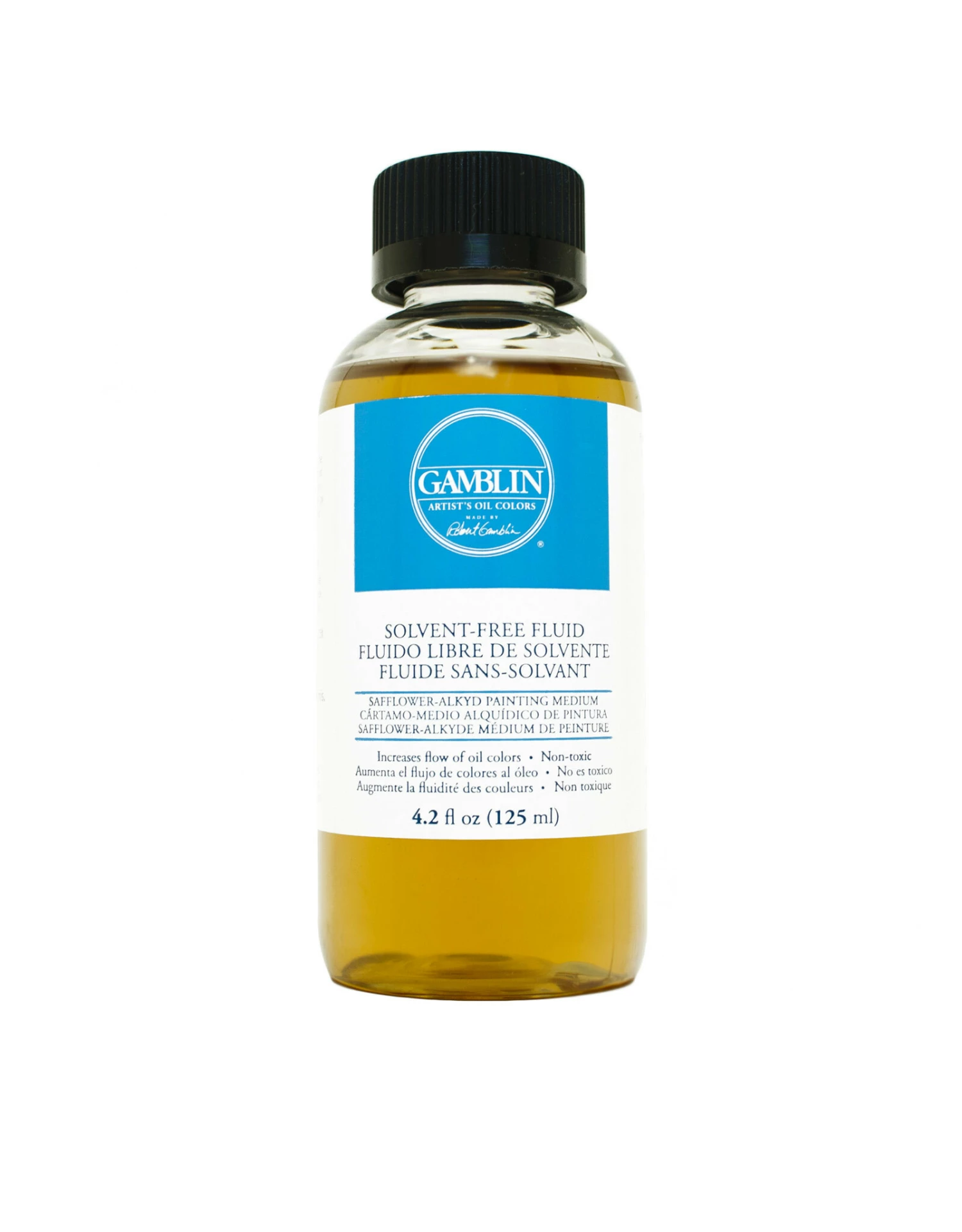 Gamblin Solvent-Free Fluid Medium, 4oz 3 Gamblin Solvent-Free Fluid Medium, 4oz