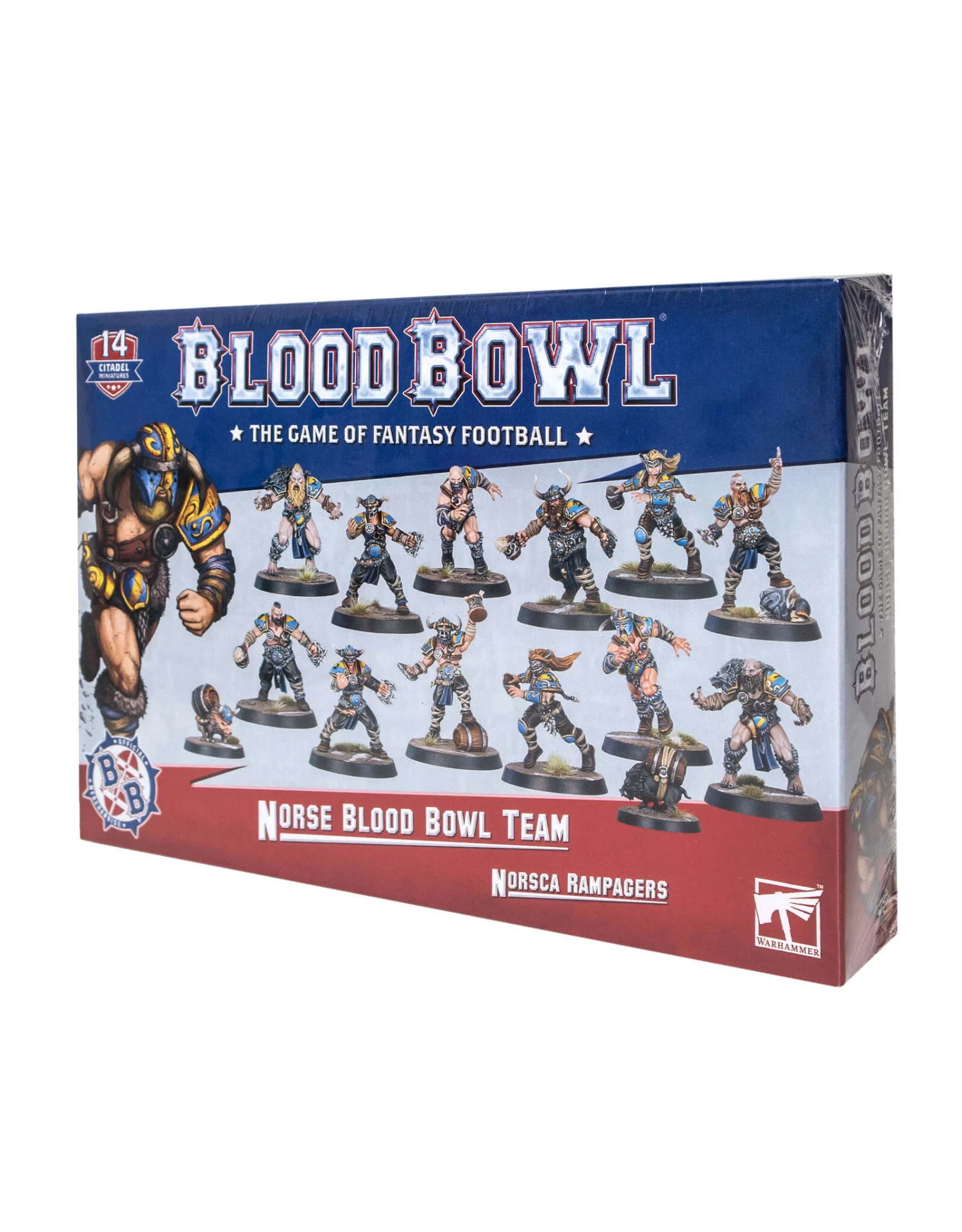 Games Workshop Blood Bowl Norse Team 3 Games Workshop Blood Bowl Norse Team