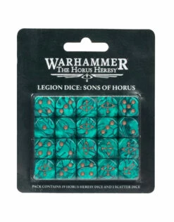 Games Workshop Horus Heresy Sons Of Horus Dice