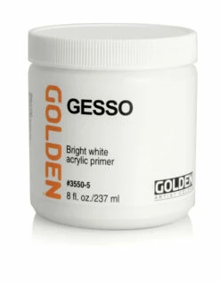 Golden Gesso, 8oz